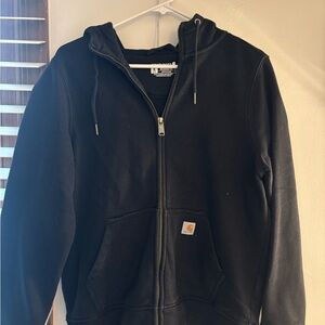 Carhartt Black Full-Zip Hoodie
